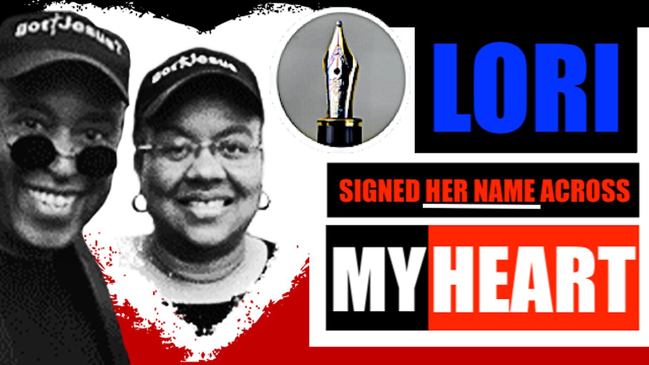 Celebrating 36 Years Of Marriage And Lori Signed "Her Name" Across My Heart !!