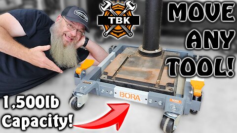 Mobilize Your Tools! Bora Universal Large 💪 Tool Mobile Base Review & Assembly