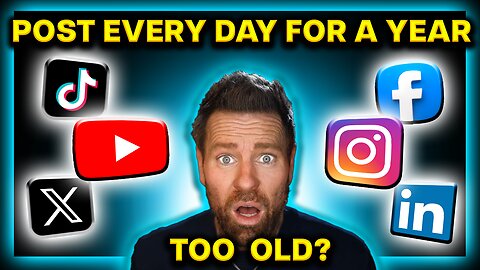 38 & Social Media Clueless: My Year-Long Posting Experiment (Wish Me Luck!)