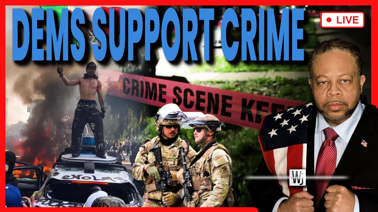 DEMONCRATS LOVE CRIME, HATE SAFETY?