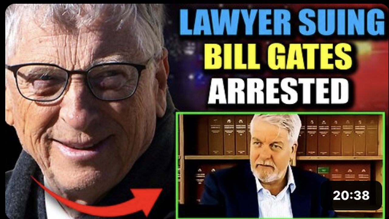 Dutch Lawyer Prosecuting Bill Gates Arrested; Facing Euthanazia Over ‘Conspiracy Theories’