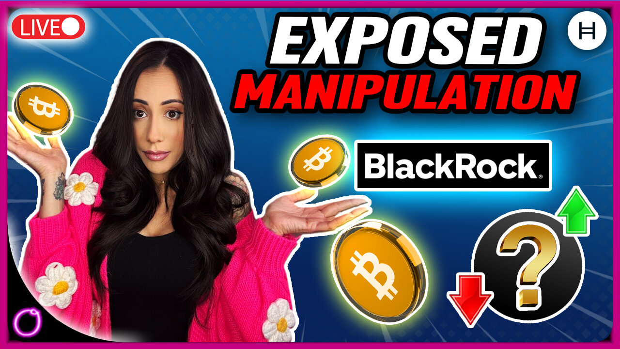 EXPOSED Blackrock Manipulating Bitcoin? Another Crypto Crash Coming?