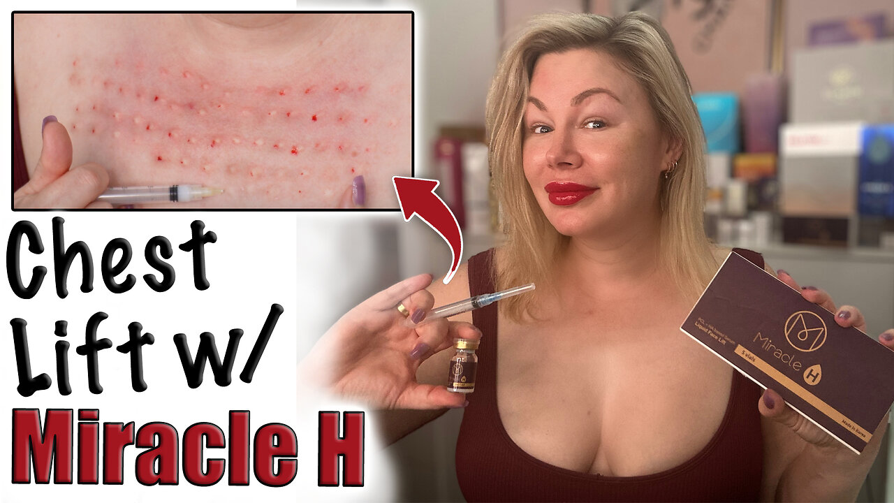 Miracle H Collagen Building Chest Lift! AceCosm.com and code Jessica10 Saves you Money