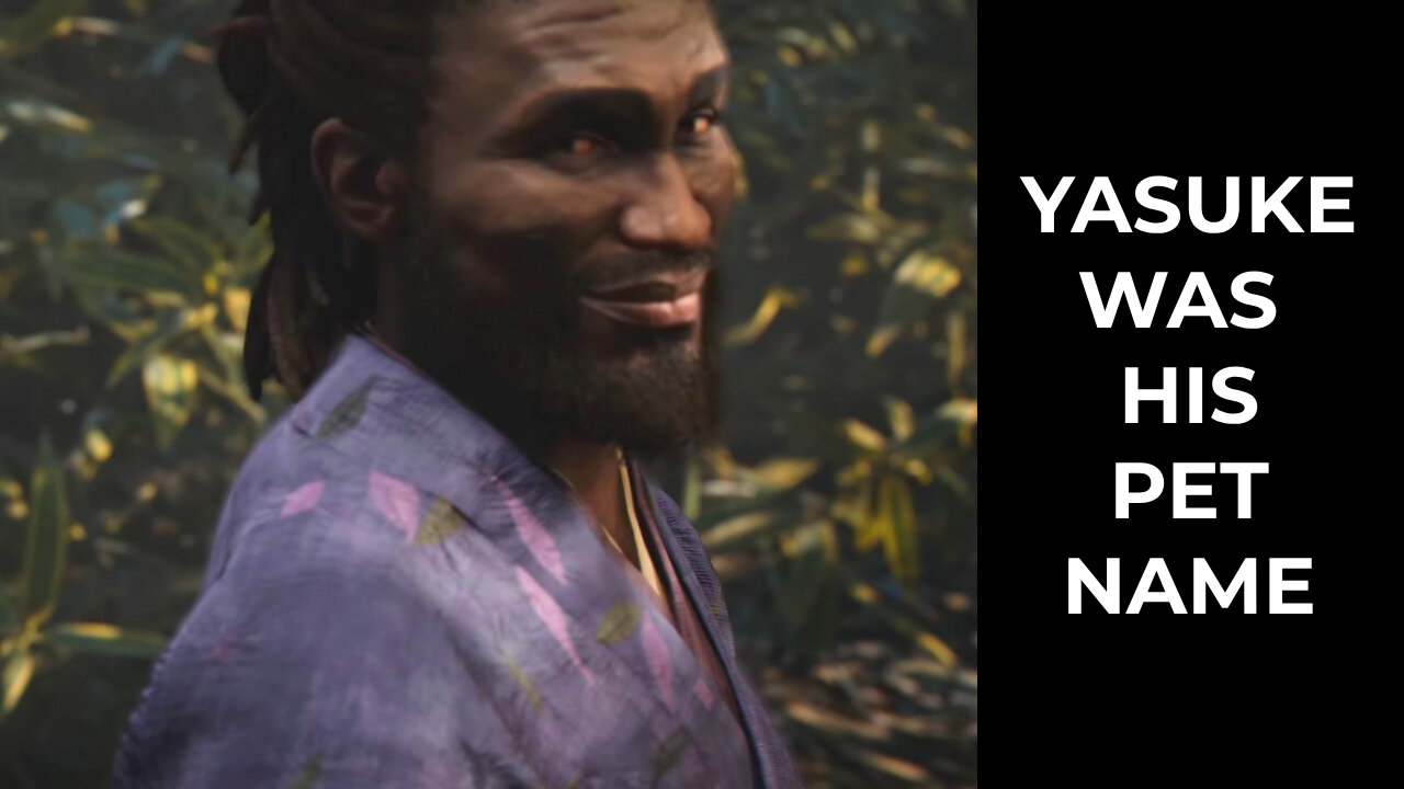 Say his REAL NAME Ft Yasuke from Ubisoft's Assassins Creed Shadows