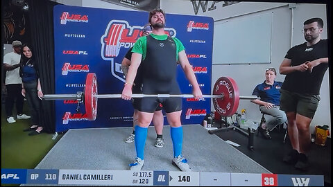 Deadlift Opener 140KG/308LBs from Philly Primetime Meet