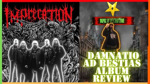 ⛧Unleashing Hell | Imprecation Damnatio Ad Bestias Review⛧