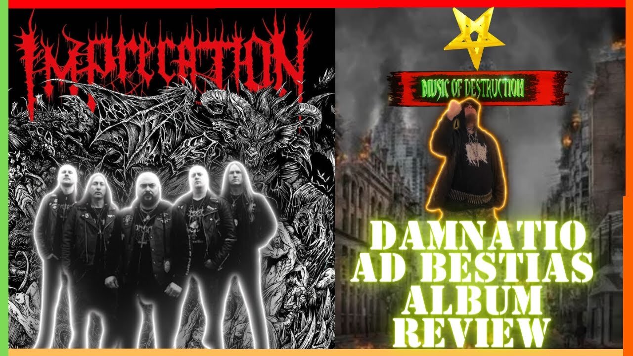 ⛧Unleashing Hell | Imprecation Damnatio Ad Bestias Review⛧