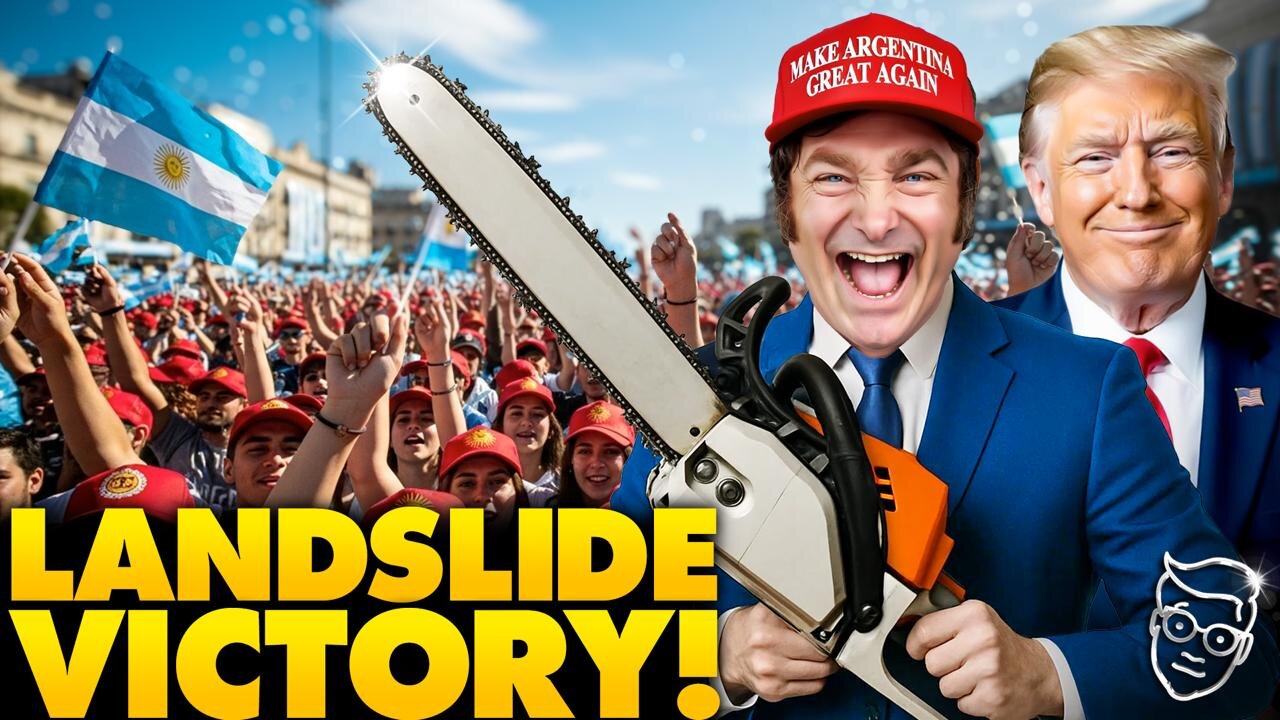 Argentina's 'TRUMP' Javier Milei Wins LANDSLIDE Election | Chainsaw Government DEFEATS Globalism🔥