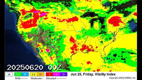 Jun 20 2025 wx health risk. The Heat Cometh.