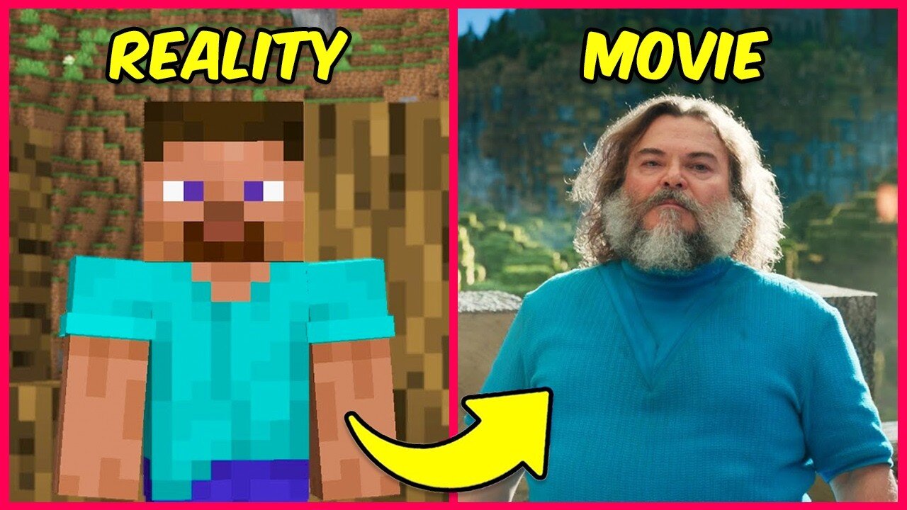 Would You Rather...? Minecraft Movie vs Reality! 🎬🕹️🤔 Trailer vs Reality Compilation