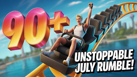 🟢 3rd Day of July Rumble Creator Program | Playing Fortnite to PRO - 90+ Kills