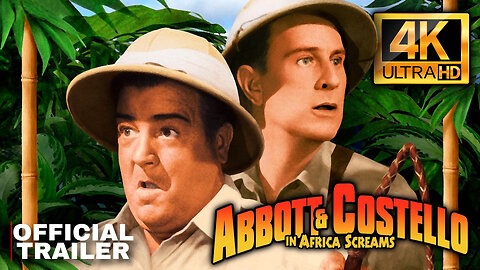 Africa Screams Trailer (4K - UHD) Abbott & Costello