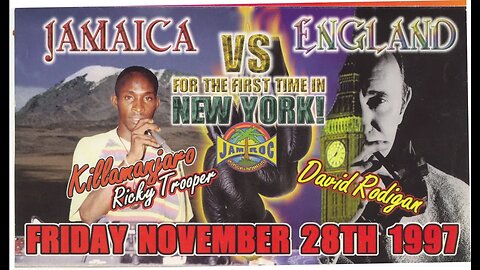 Witness History: Legendary Sound Clash Killamanjaro vs Rodigan [Full Battle]
