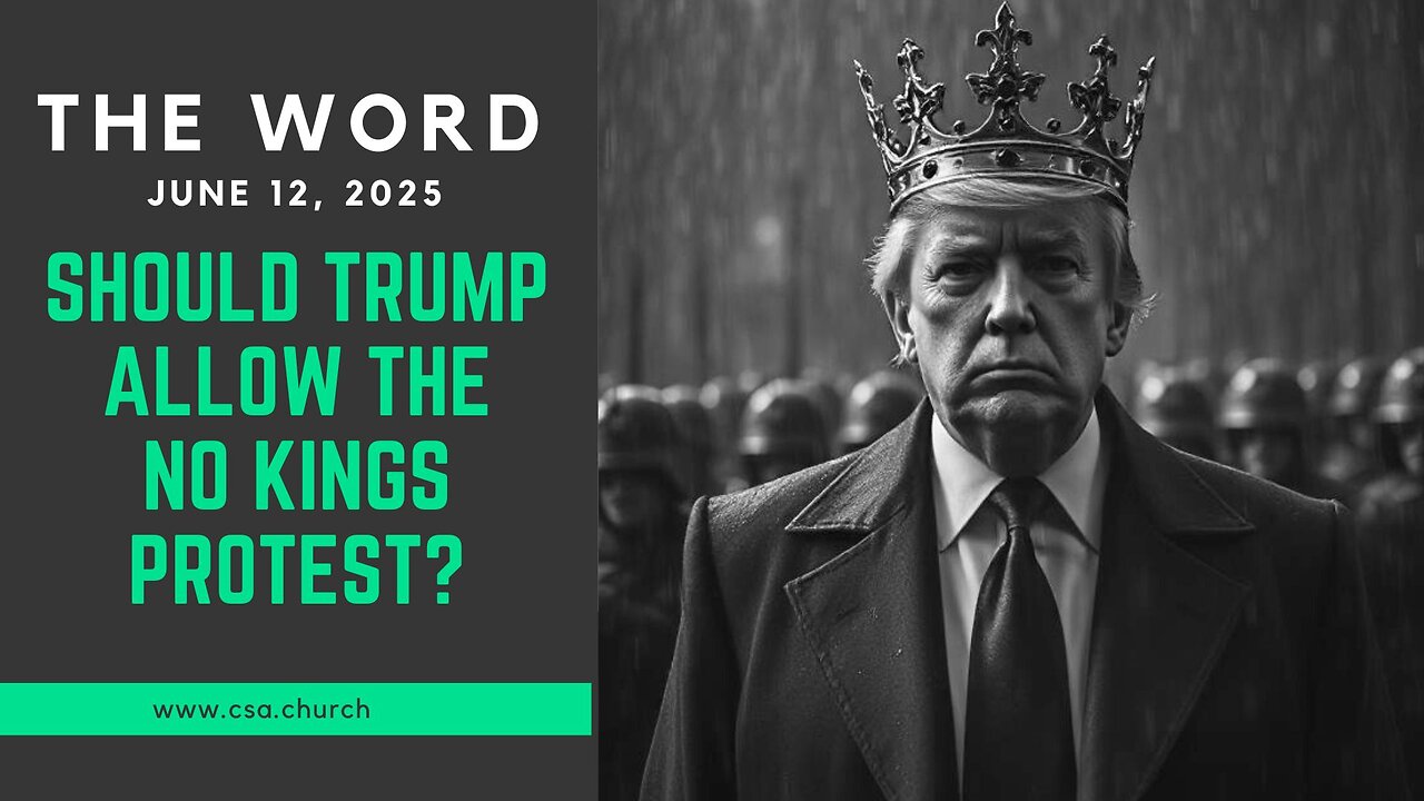 Should Trump allow the No Kings protest?