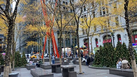 Holiday Lights @ Zuccotti Park (Manhattan)