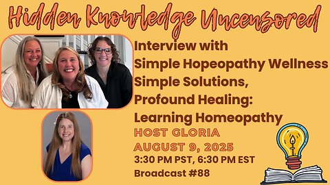 Interview with Simple Hopeopathy Wellness Simple Solutions, Profound Healing: Learning Homeopathy