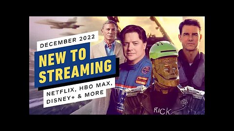 New to Netflix, HBO Max, Disney+, and More - December 2022
