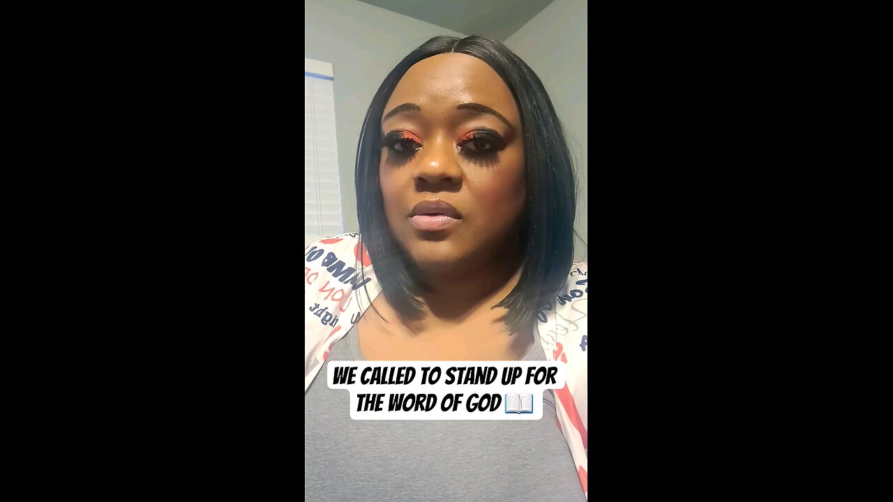 We called to stand up for the Word of God 📖