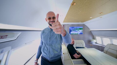 The TATE FORCE ONE Tour | Andrew Tate's Private Charter