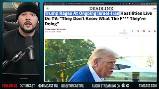 Trump DROPS F BOMB Over Israel & Iran VILLATING CEASEFIRE, Israel DEFIES Trump, BOMBS Tehran AGAIN