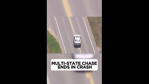 Last Dash to Disaster: Suspect Crashes After Wild Multi-State Chase!