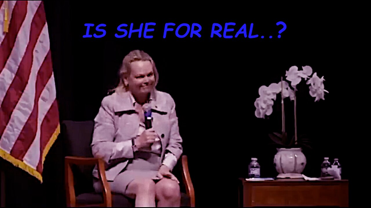 IS SHE FOR REAL OR JUST A WOBBLE NOBBLE BOBBLEHEAD?