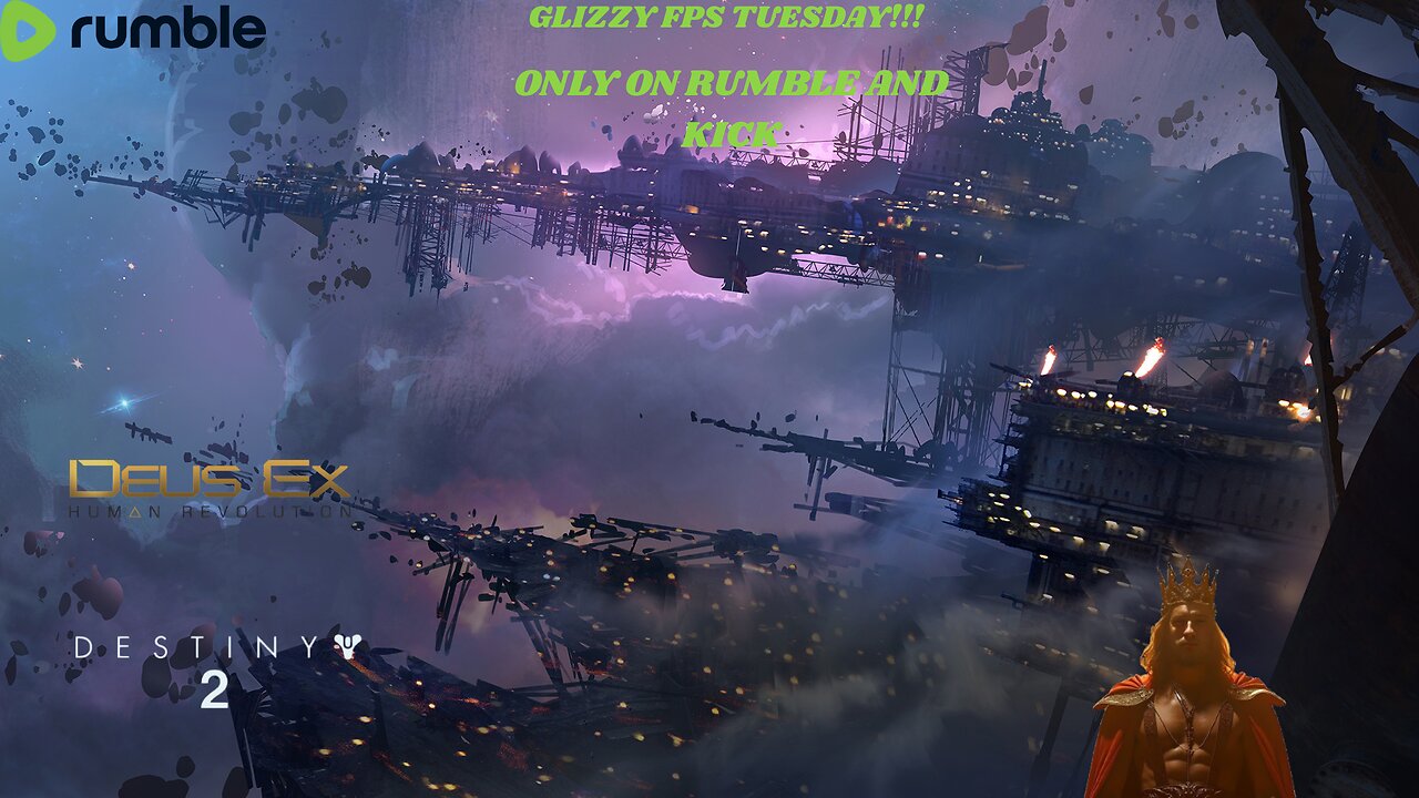 Glizzy FPS Tuesday (S Restart) | Deus Ex Human Revolution, Doom 2016, Destiny 2, Arena Breakout