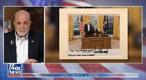 Levin Hails Trump’s Consequential Presidency: A Blue-Collar Billionaire Defying the Establishment