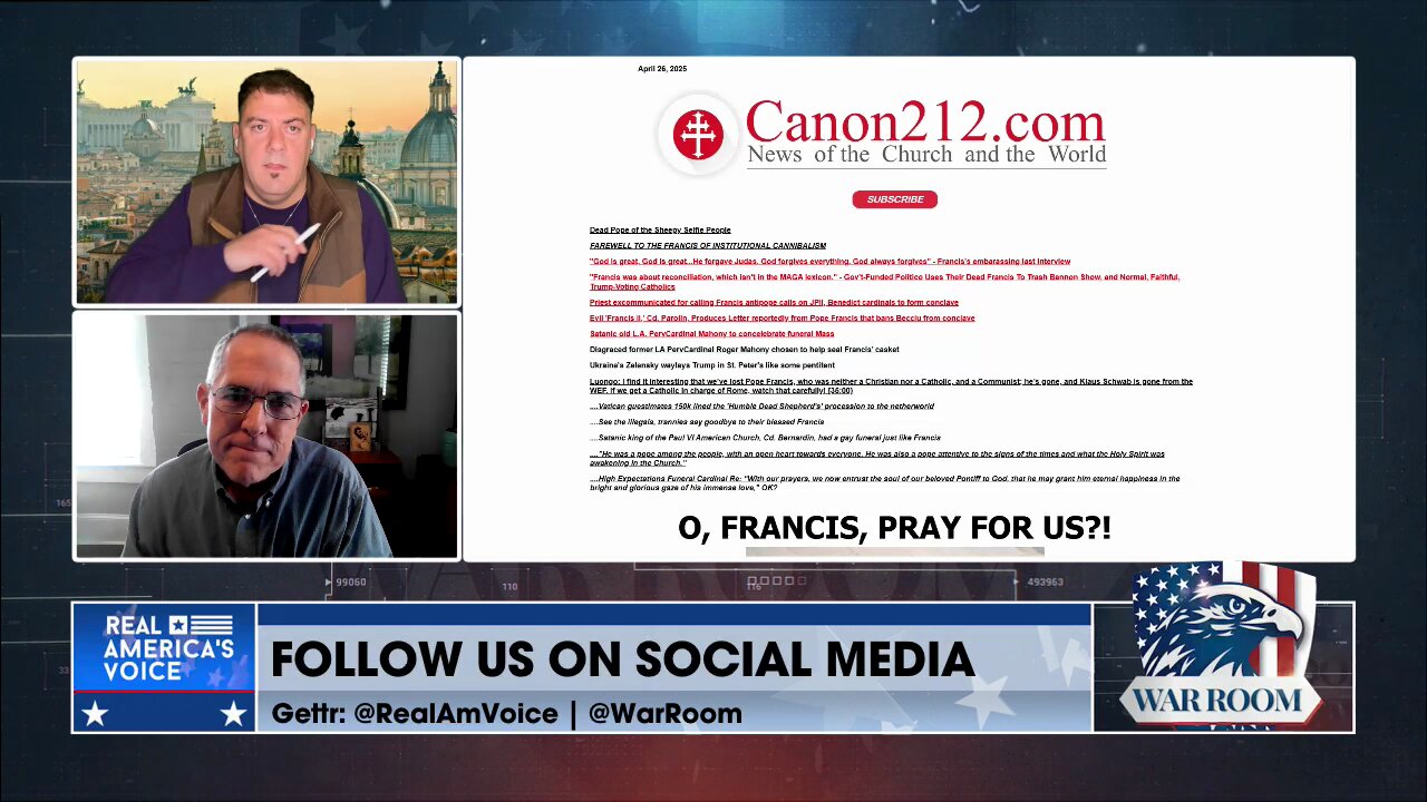 Walker: “Pope Francis Is NOT A Catholic"