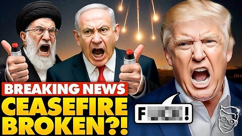 FURIOUS Trump Drops F-BOMB on Live-TV | Rages at Israel, Iran For Attacks After Peace Deal: 'F***'🤬