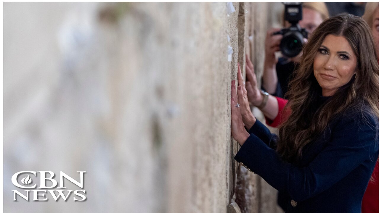 Noem Has 'Candid' Visit with Netanyahu on Iran | CBN NewsWatch May 27, 2025