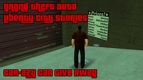 GTA: Liberty City Stories | Side Activities: Collectibles – CAR-AZY CAR GIVE AWAY