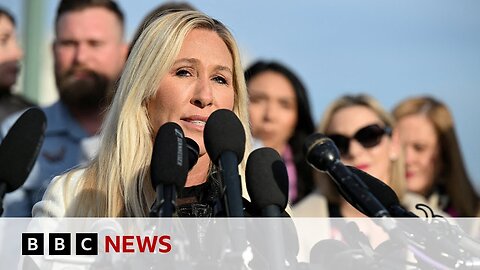 US lawmaker Marjorie Taylor Greene to resign | BBC News