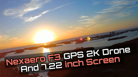 Nexaero F3 Fantastic Beginners Drone With GPS, 2K, EIS, Screen, No Phone Needed! Full Review