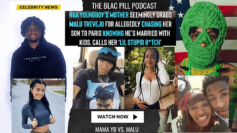 NBA YOUNBOY"s Mother seemingly DRAGS Malu Trevejo for chasing her son to Paris knowing he's MARRIED