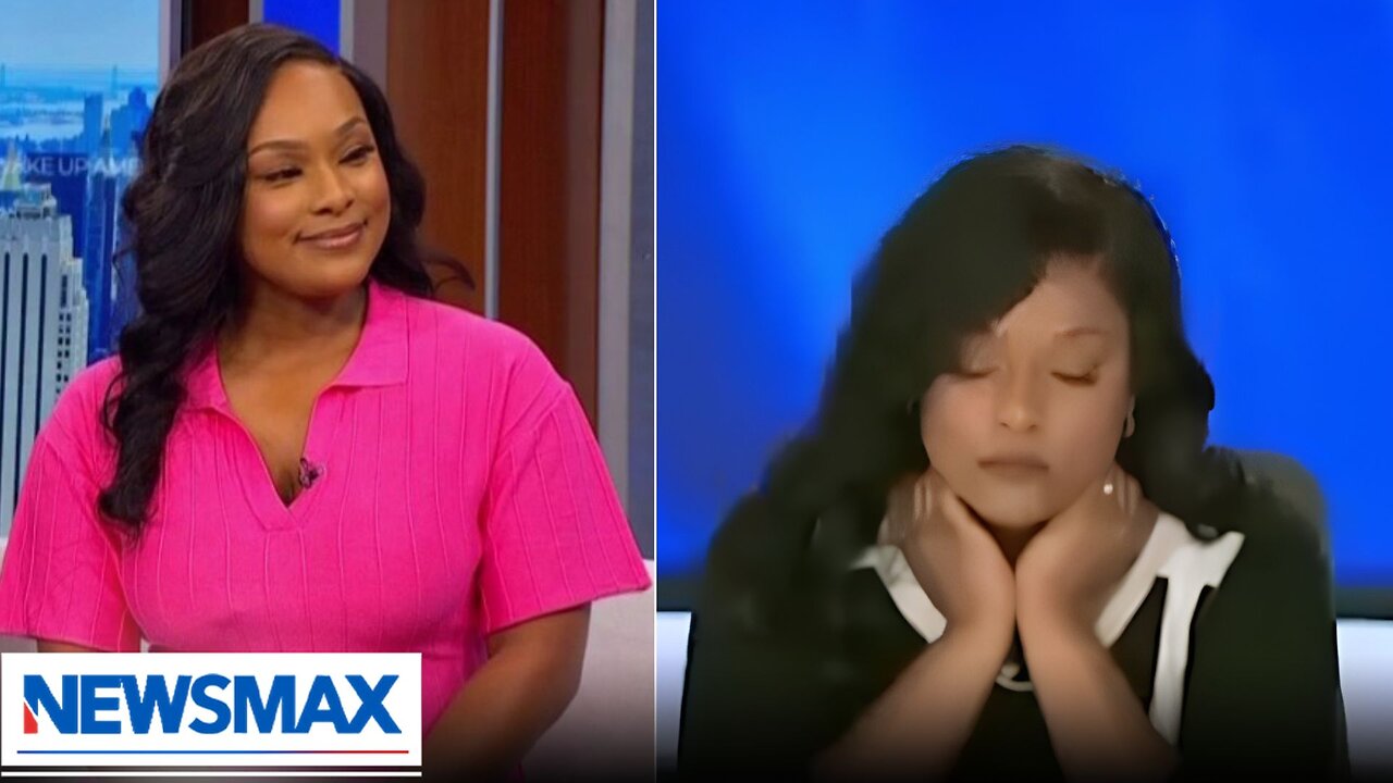 Local TV anchor goes viral for falling asleep on-air | Wake Up America thumbnail