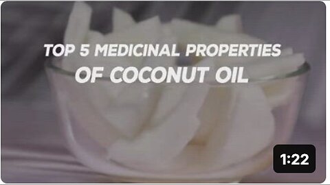 "5 Key Medicinal Benefits of Coconut Oil"