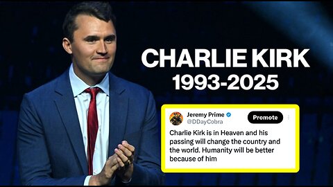 RIP Charlie Kirk