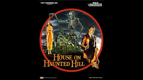 House on Haunted Hill Custom CED Artwork