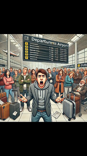 Meanwhile at Dublin Airport People are Losing their Minds