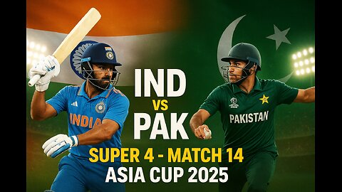 Super 4 - Match 14 | India vs Pakistan | Asia Cup 2025 Highlights