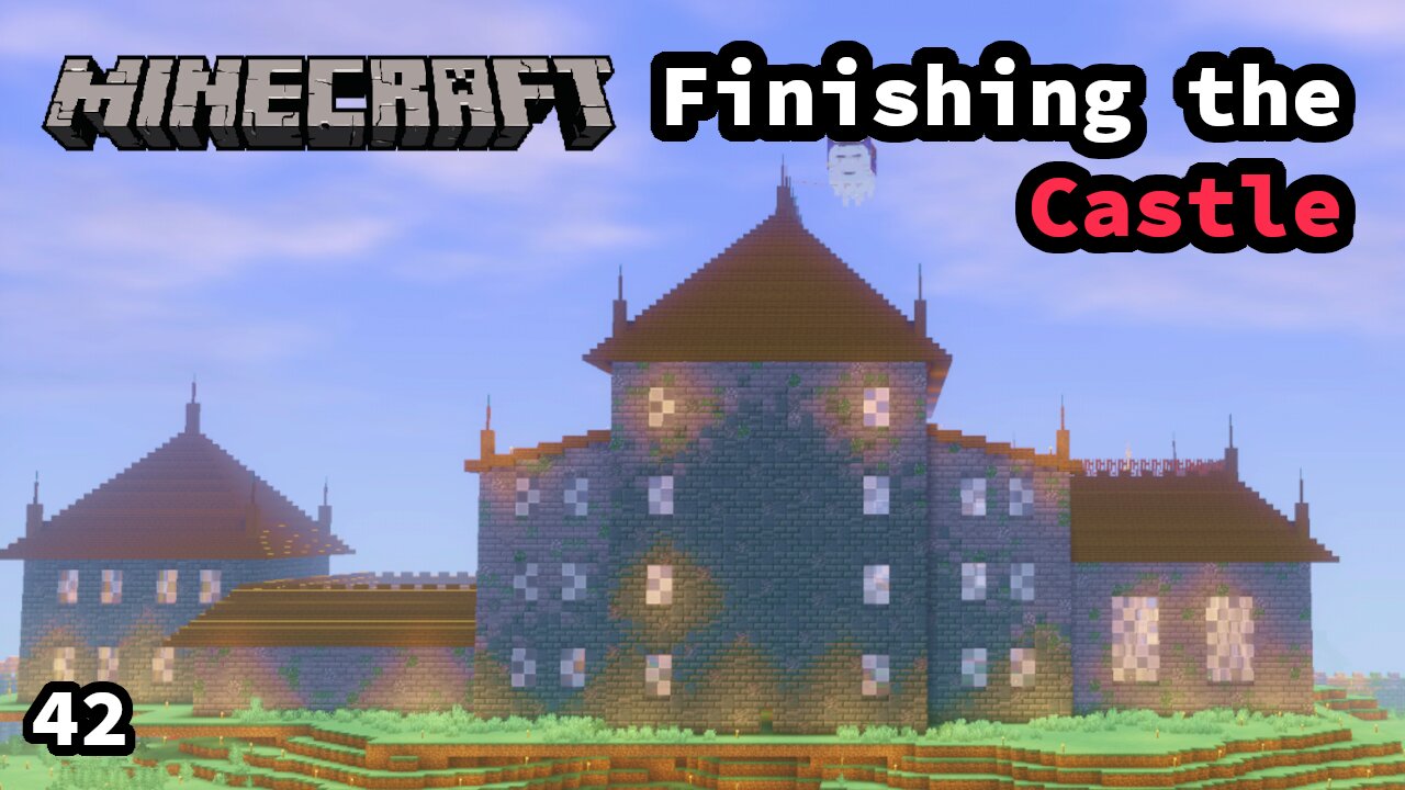 How I texture my Castle in Minecraft: Let's Play