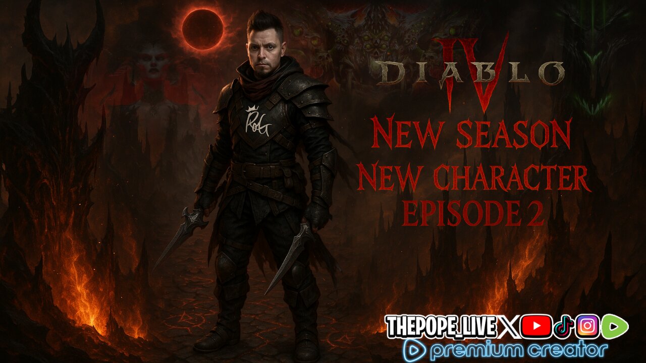 Late Night Diablo 4 Stream. New Season = New Character Ep. 2