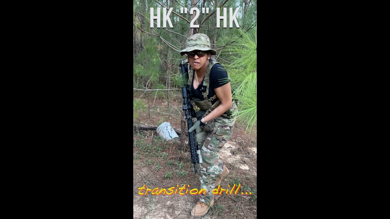 HK "2" Hk... Working on transition drill: MR762 to P30L"T"