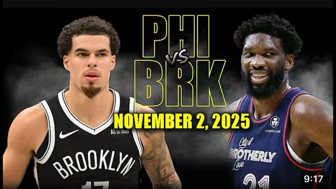 Brooklyn Nets vs Philadelphia 76ers highlights