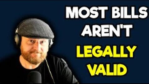 WHY MOST BILLS ARE NOT LEGALLY VALID, BILLS OF EXCHANGE ACT EXPLAINED (UK & AUSTRALIA).