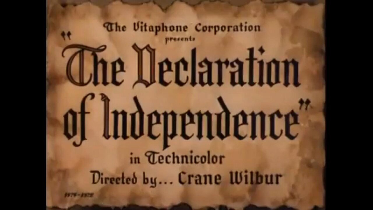 "The Declaration of Independence" - 1938