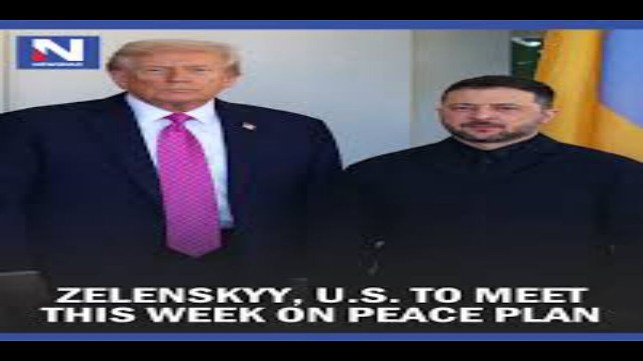 Zelenskyy, US to Meet This Week on Peace Plan