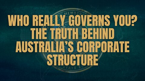The Truth Behind Australia's Corporate Structure