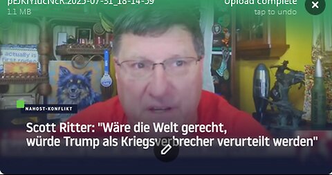 Scott Ritter: "Wäre die Welt gerecht, würde Trump als Kriegsverbrecher verurteilt werden" 28.o7.2025